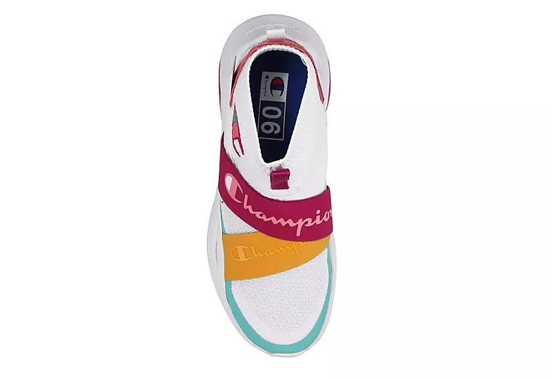 Champion Womens Lady Legend V Sneaker - White 8 Champion Womens Lady Legend V Sneaker - White - Image 6