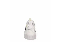 Puma Womens Karmen Rebelle Platform Sneaker - White -Fashion Feet Shop US 01 401234 02
