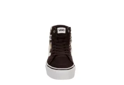 Vans Womens Filmore High Top Platform Sneaker - Brown -Fashion Feet Shop US 01 401274 02