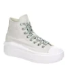 Converse Womens Chuck Taylor All Star Move High Top Sneaker - Bone -Fashion Feet Shop US 01 401340 00