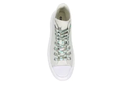 Converse Womens Chuck Taylor All Star Move High Top Sneaker - Bone -Fashion Feet Shop US 01 401340 05