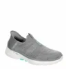 Skechers Womens Go Walk 6 Quick Fit Slip-ins Walking Shoe - Grey 1 Skechers Womens Go Walk 6 Quick Fit Slip-ins Walking Shoe - Grey -Fashion Feet Shop US 01 401390 00