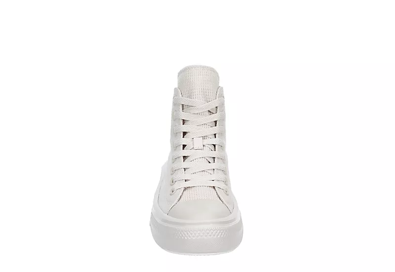 Converse Womens Chuck Taylor All Star Move High Top Sneaker - Pale Grey 5 Converse Womens Chuck Taylor All Star Move High Top Sneaker - Pale Grey - Image 3