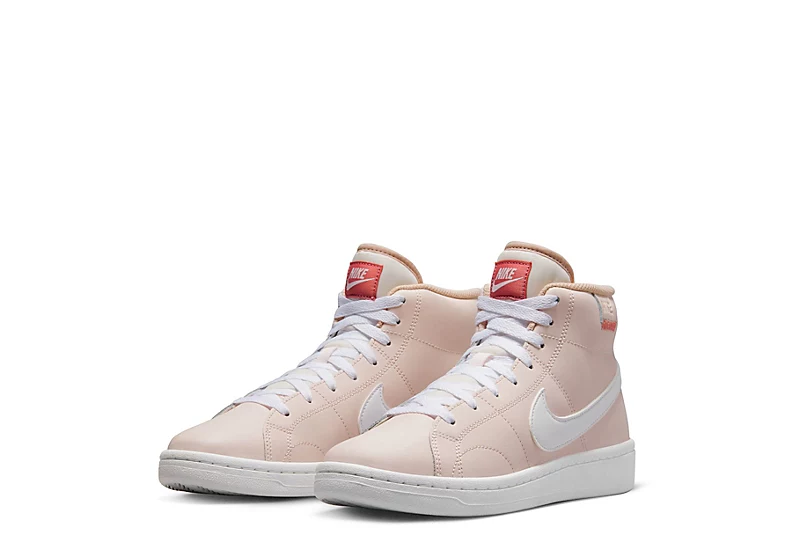 Nike Womens Court Royale 2 Mid Sneaker - Pale Pink 3 Nike Womens Court Royale 2 Mid Sneaker - Pale Pink