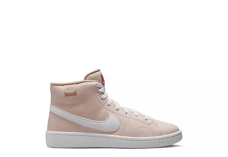 Nike Womens Court Royale 2 Mid Sneaker - Pale Pink 4 Nike Womens Court Royale 2 Mid Sneaker - Pale Pink - Image 2