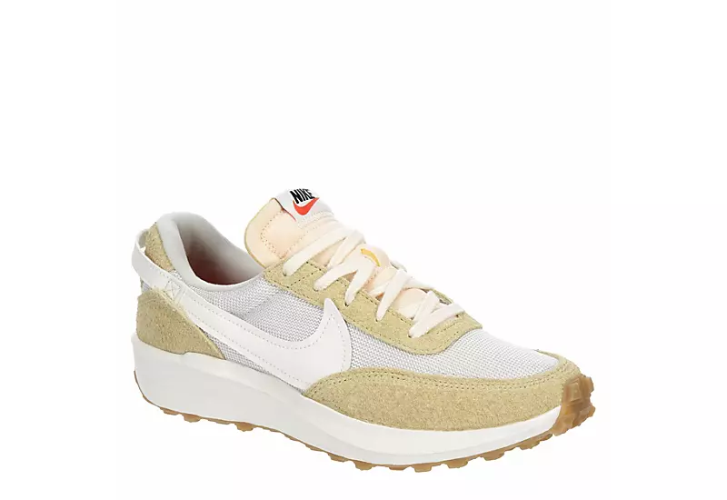 Nike Womens Waffle Debut Sneaker - Bone 3 Nike Womens Waffle Debut Sneaker - Bone