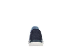 Skechers Womens Summits Slip-ins Running Shoe - Navy -Fashion Feet Shop US 01 401745 04