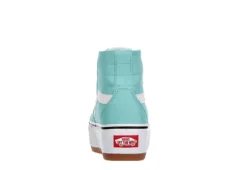 Vans Womens Filmore High Top Tapered Platform Sneaker - Aqua -Fashion Feet Shop US 01 401766 04