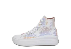 Converse Womens Chuck Taylor All Star Move High Top Sneaker - White -Fashion Feet Shop US 01 401774 03
