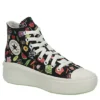 Converse Womens Chuck Taylor All Star Move High Top Sneaker - Multicolor -Fashion Feet Shop US 01 401833 00