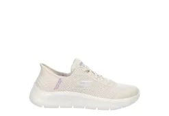Skechers Womens Go Walk Flex Bungee Slip-ins Running Shoe - Off White -Fashion Feet Shop US 01 401931 01