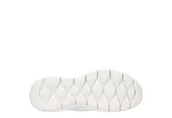 Skechers Womens Go Walk Flex Bungee Slip-ins Running Shoe - Off White -Fashion Feet Shop US 01 401931 06