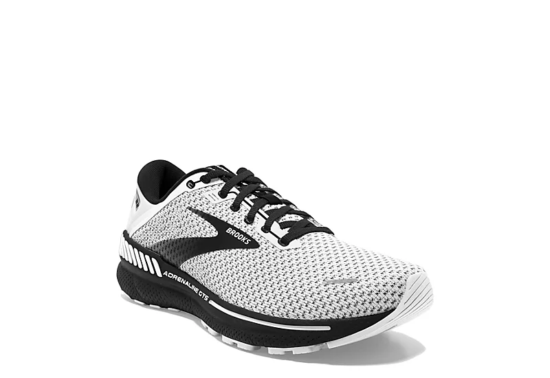 Brooks Womens Adrenaline Running Shoe - White 3 Brooks Womens Adrenaline Running Shoe - White